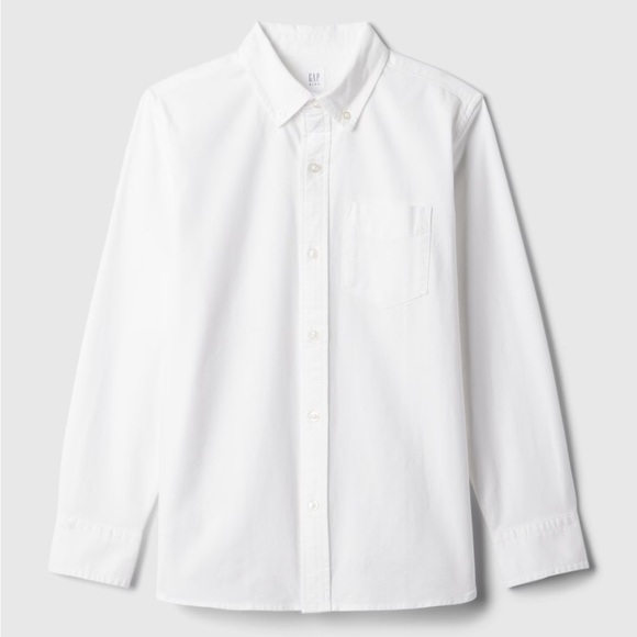 Gap Kids Uniform Oxford Shirt - Picture 1 of 5